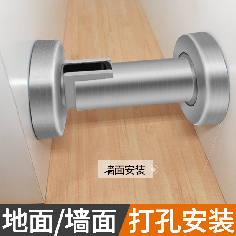 Thickened 304 stainless steel black, thickened strong magnetic door, security door, fire door, bedroom balcony project door details Picture