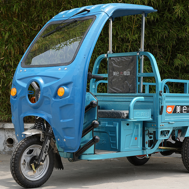 Electric tricycle canopy, front canopy, express delivery cab sunshade, battery tricycle canopy full figure