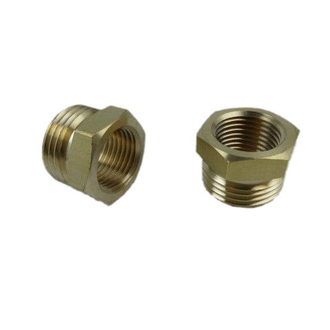 Garden hose fitting, pipe adapter connector,3/4" GHT male * 1/2" NPT female Item Picture