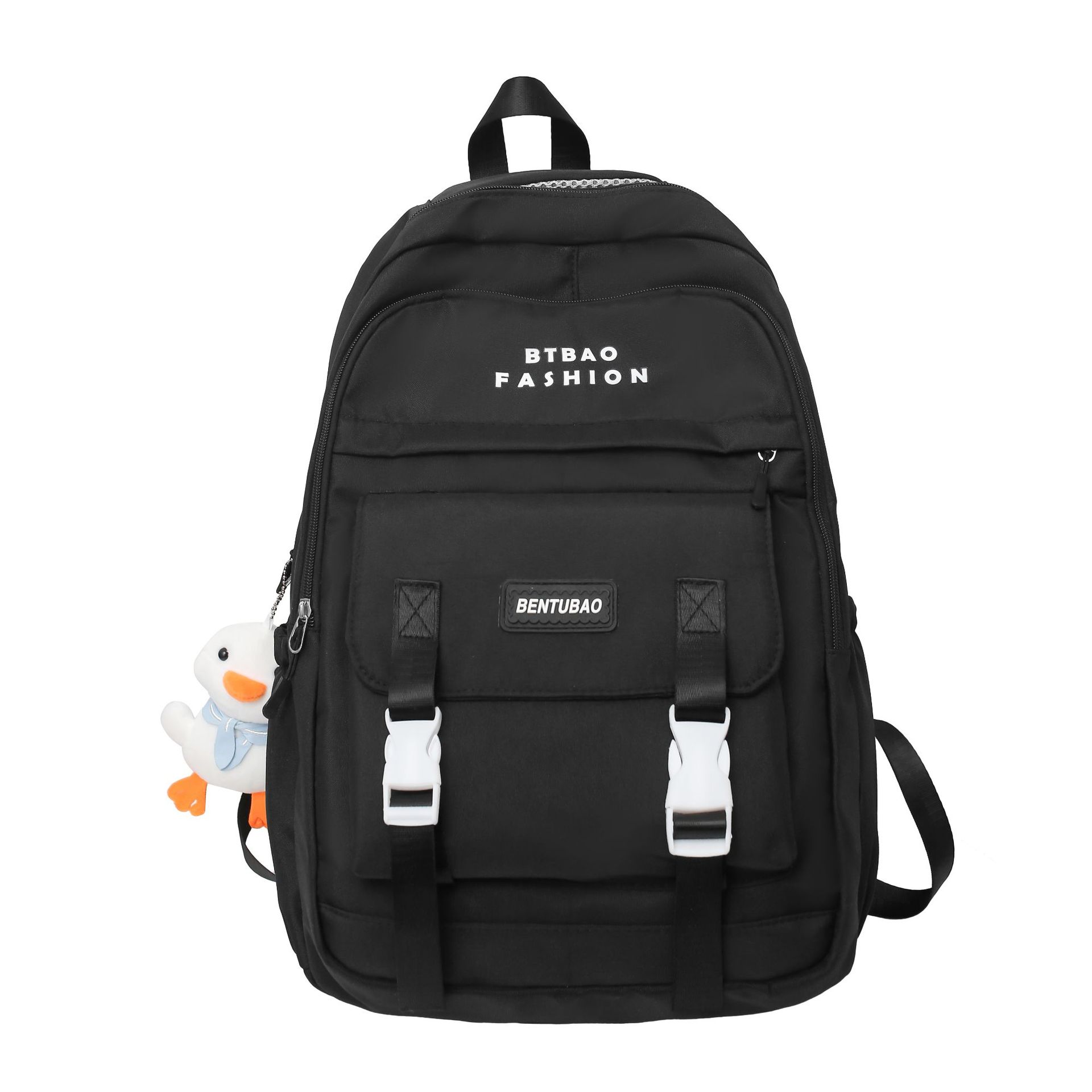 The new schoolbag for girls is in the Korean style of Instagram. It is a backpack for junior and senior high school students with multiple layers. It is also a backpack for primary school students for boys Item Picture