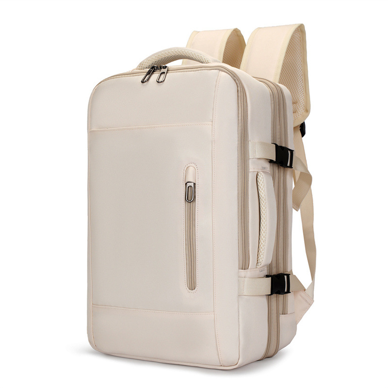 Travel backpack for women, multi-functional, lightweight and waterproof luggage, can be equipped with a pull handle for short business trips and storage, mommy bag full figure