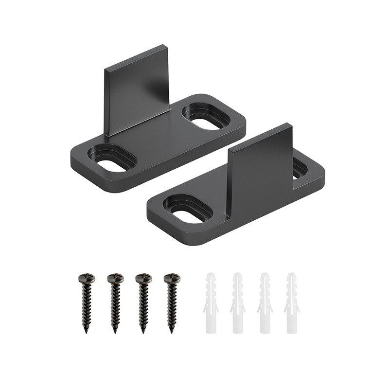 New type of POM anti-sway device for barn door hanging rail hardware accessories without slotting, factory wholesale, cross-border supply source Item Picture