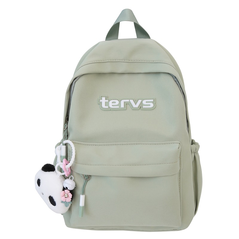 New wheat ear schoolbag, Korean version backpack for female college students, durable and cute backpack for ins campus junior high school and senior high school students Item Picture
