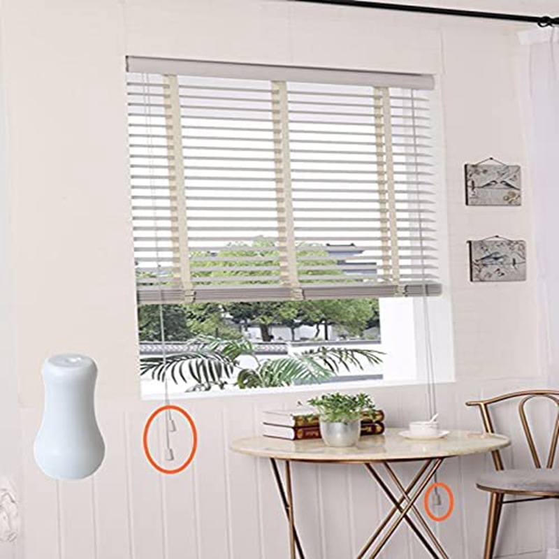 Cross-border wholesale of 15 sets of Venetian blinds, transparent pendants, drawstrings, hanging bells, and heavy-duty accessories for Venetian blinds Item Picture