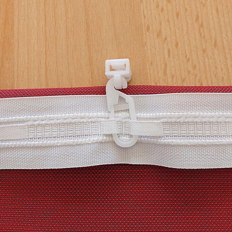 Curtain accessories: 50 sets of small wing track pulleys, curtain silent pulleys details Picture