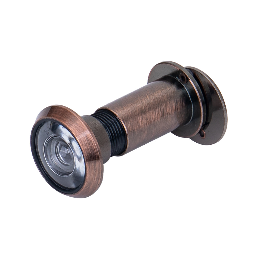 Factory direct sales of zinc alloy door eye, apartment high-definition thickened door mirror, sheep eye, hotel anti-picking adjustable anti-theft door, cat eye Item Picture