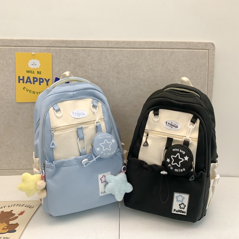 Cross-border Japanese-style schoolbag for girls, junior high school students, primary school students, Korean version large-capacity backpack, school-style backpack for high school students Application Scenario