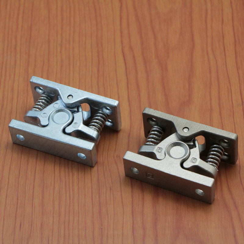 Heavy-duty door stops with powerful knocking beads, spring bumper locks, buckle locks, and metal strong door stops Specification drawing