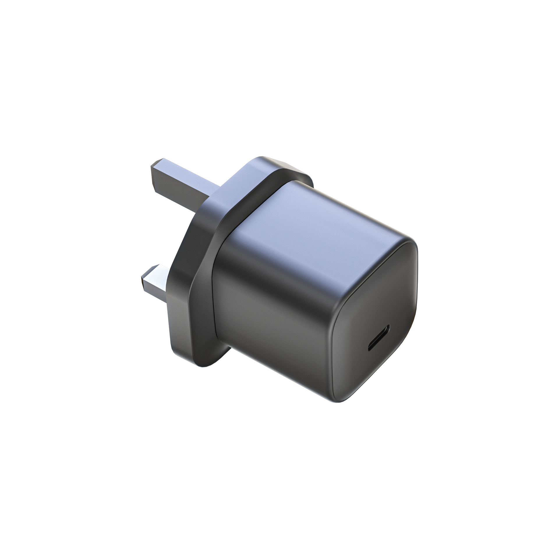 Gallium nitride pd33w British standard fast charging is compatible with Samsung and Apple 16 chargers and UKCA-certified 33W single C charger Specification drawing