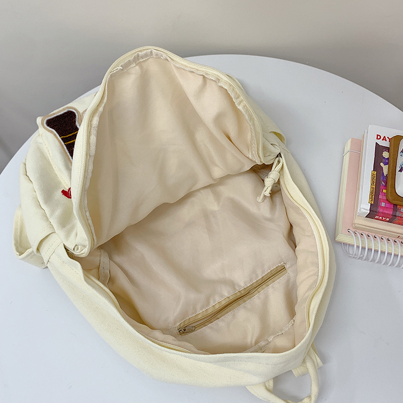 2024 New cute and highly attractive cartoon dog backpack for women, Korean-style schoolbag, commuting backpack for classes Application Scenario