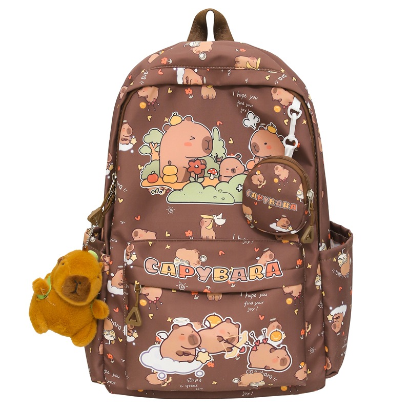 Cross-border supply, high appearance level schoolbags, cute cartoon backpacks for female primary school students, large-capacity class backpacks for junior high school students Item Picture