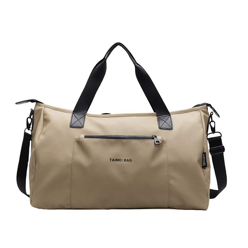 New dry-wet separation travel bag, large-capacity, fashionable and cool hand-held luggage bag, men's and women's swimming and fitness sports bag Item Picture