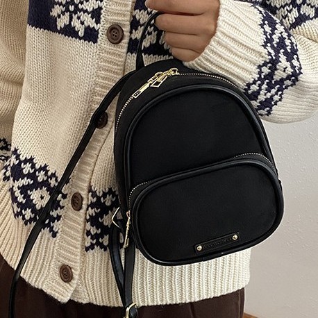 Fashionable and stylish mini backpack for women 2024 New style, a versatile and casual travel small backpack full figure