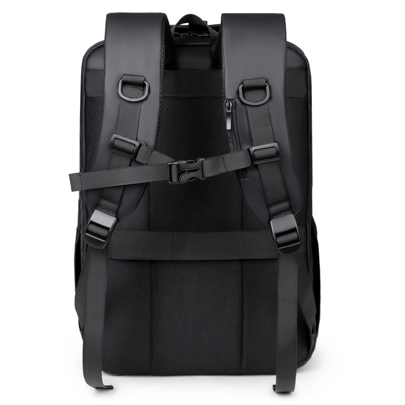 Large-capacity business backpack, men's fashionable travel backpack, water-resistant for commuting, short trips and computer backpacks Specification drawing