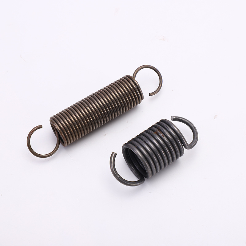 Stainless steel tension spring double-hook strong tension rebound tension spring and coil connection spring custom manufacturer for extension and retraction Specification drawing