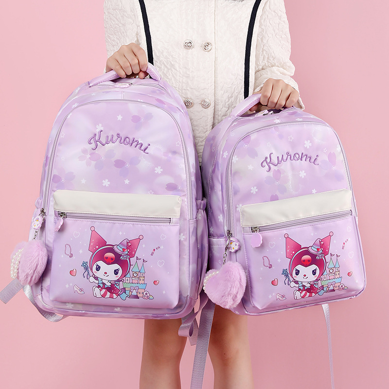 New cross-border schoolbag for primary school 1-3-6 grade lightweight girls cute backpack for kindergarten schoolbag details Picture