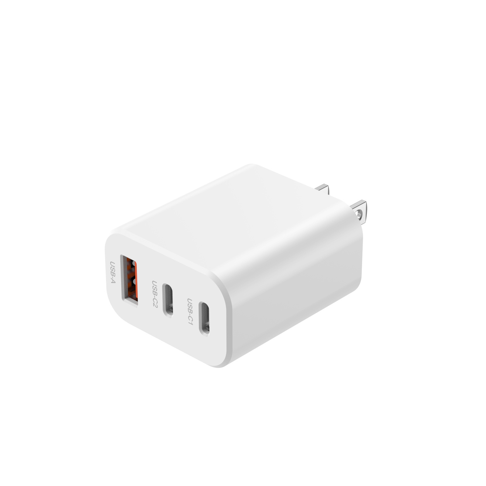 Taiwan BSMI-certified PD30W charger gallium nitride plug is suitable for fast charging of Apple, Android and Samsung chargers Item Picture
