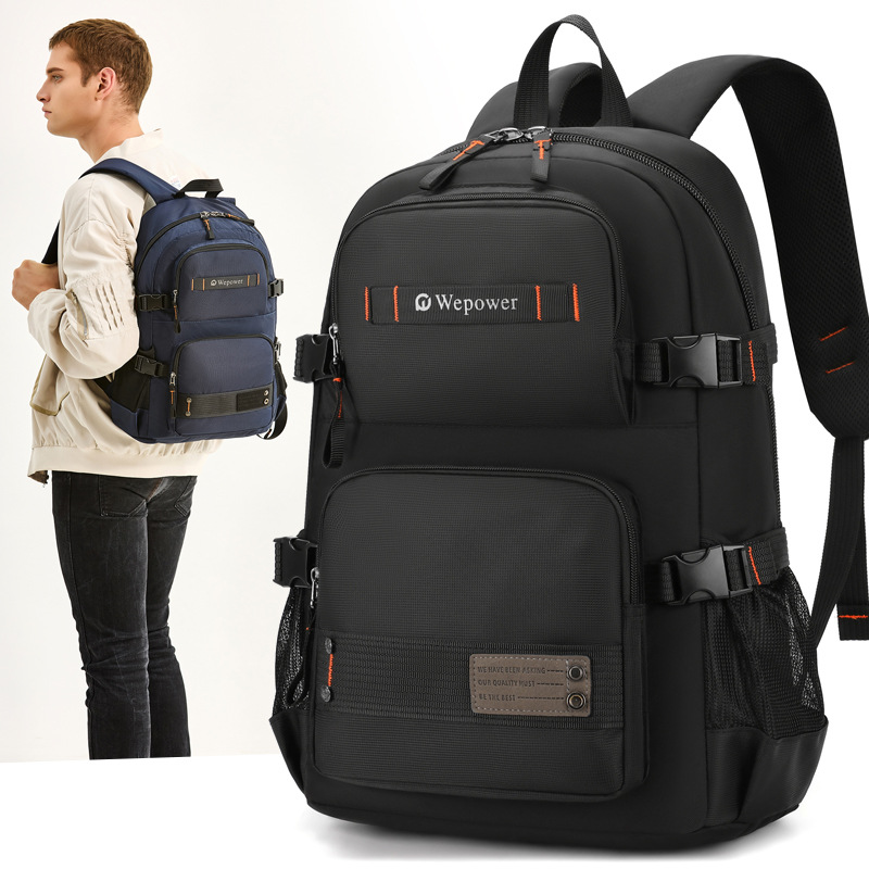 WEPOWER's new high-capacity business and leisure backpack, outdoor travel backpack, commuting and travel computer backpack full figure