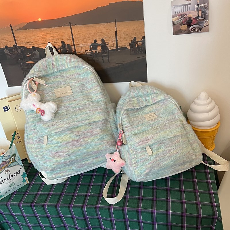 Cross-border backpack, large-capacity schoolbag, Japanese-style simple girl schoolbag, college and primary school schoolbag details Picture