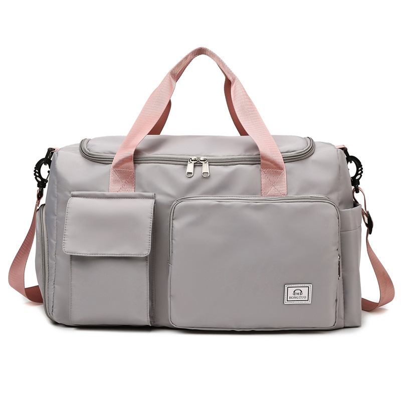 Cross-border travel bags, large-capacity maternity sports and fitness bags, dry and wet separation, independent shoe compartments, short-distance business trip storage bags Item Picture