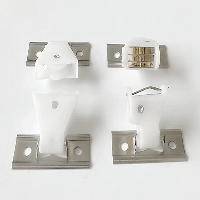 In stock: Roman curtain pull rope pulley lock, bamboo curtain Venetian blind pull rope lifting fixed lock wheel details Picture