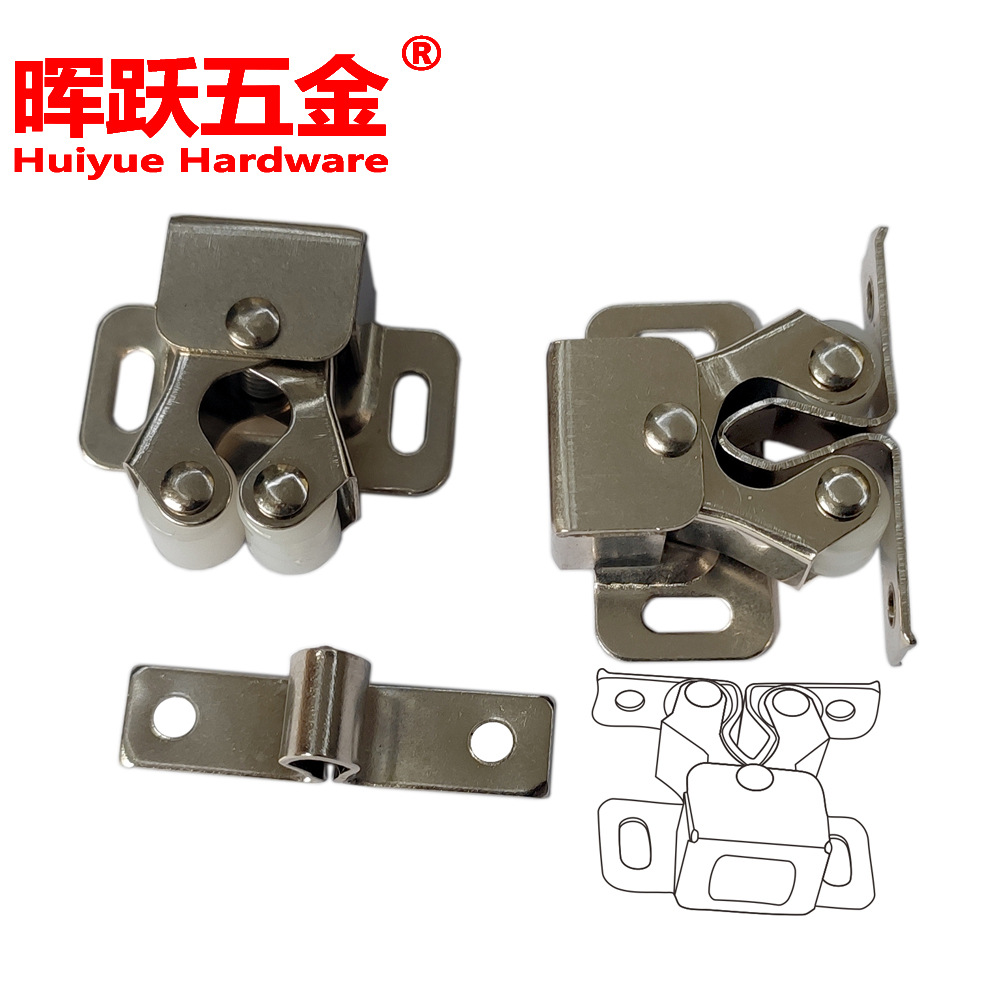 Factory direct supply of home decoration building materials, door and window accessories, low foot door clips, cabinet sliding door clips, spring clips, and furniture door clips Item Picture