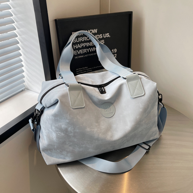 Fashionable new large-capacity travel bag, lightweight business trip boarding crossbody bag, dry and wet separated hand-held bag for pregnant women waiting to give birth full figure