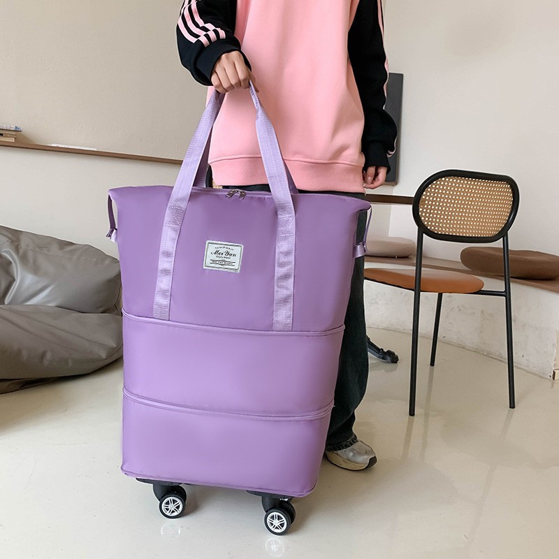 Wheel bag, travel bag, checked bag, dry and wet separation, detachable and expandable wheels, five colors, large capacity Application Scenario