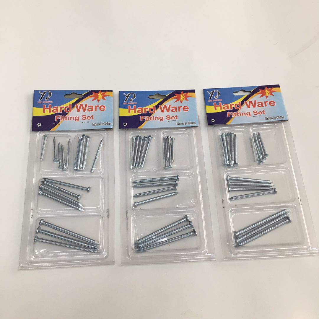 Hard cement nails, steel nails, wall nails, round nails, iron nails, foreign nails, special high-strength household long steel nails, concrete nails Specification drawing