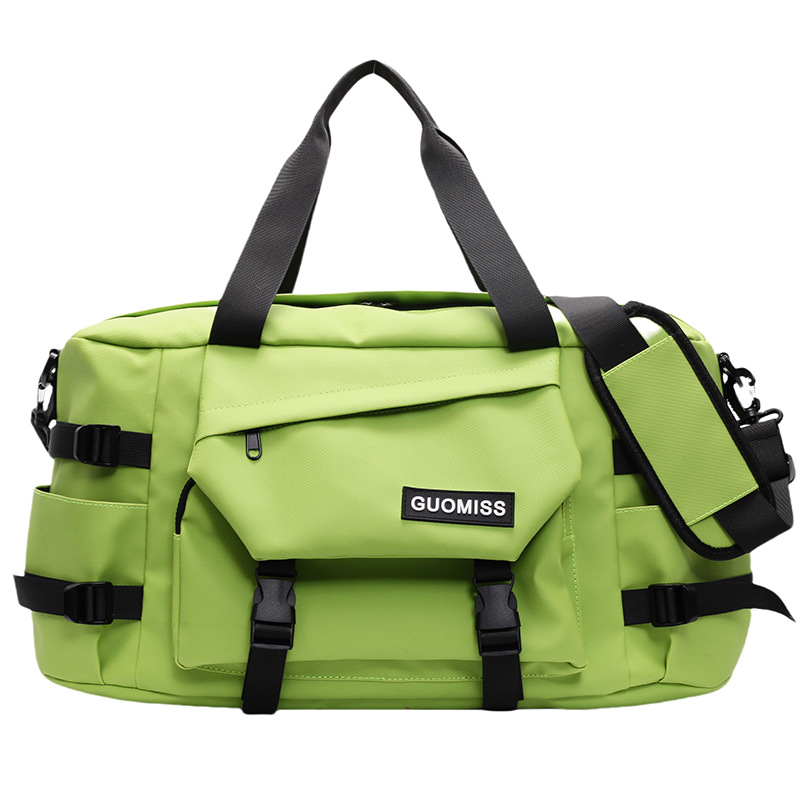 Trendy and fashionable crossbody travel bag, large-capacity hand-held dry-wet separated fitness bag, swimming exercise yoga training bag Item Picture