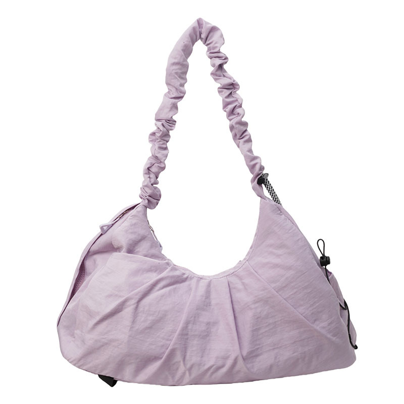 Large-capacity, fashionable and lightweight single-shoulder bag, a small fitness bag for casual outings, and a lightweight yoga training bag for women Item Picture