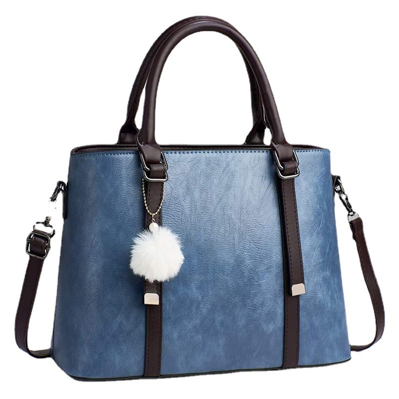 This is a new fashion women's bag made of retro materials for export in the autumn of 2024. It is a trendy crossbody handbag for women and a single-shoulder bag Item Picture