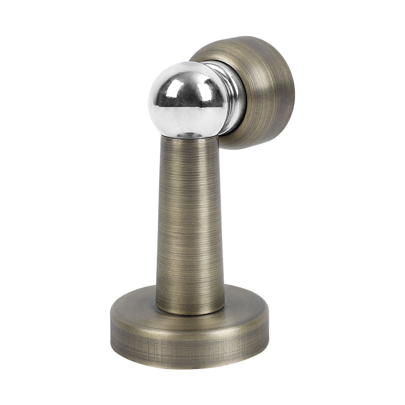 Strong magnetic thickened perforated stainless steel invisible door wall suction, wooden door engineering model door stop suction, anti-collision door stop suction Item Picture