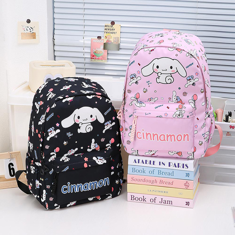 Super cute backpack, large-capacity pink backpack for boys and girls in primary school campus, cartoon big kids, high appearance level schoolbag full figure