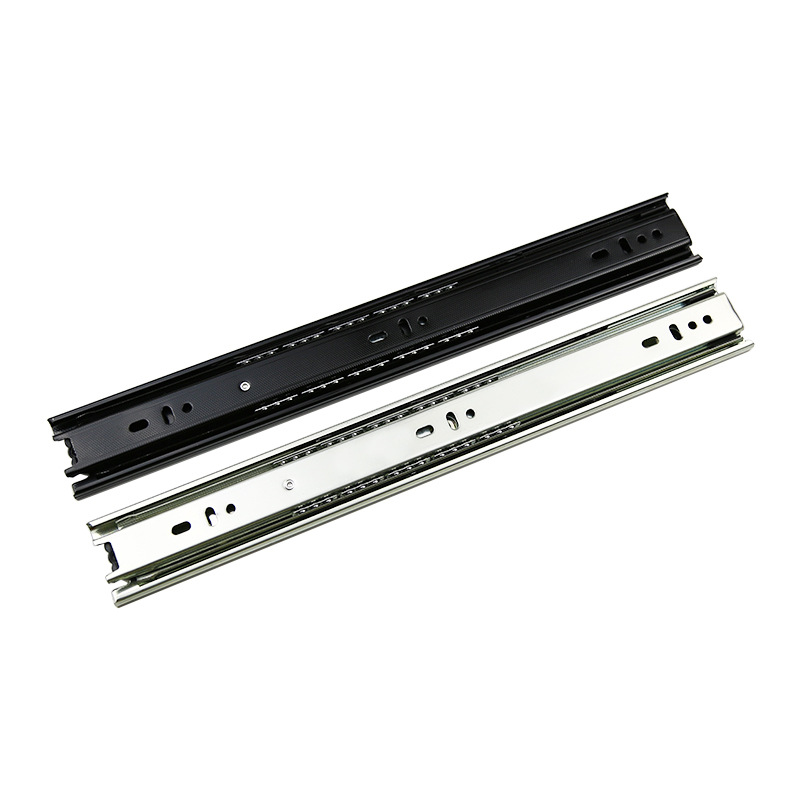 4510 Three-fold slide Rail Drawer Track Cabinet 10 cm -1 meter Silent drawer track, Aodeli Furniture 5 Item Picture