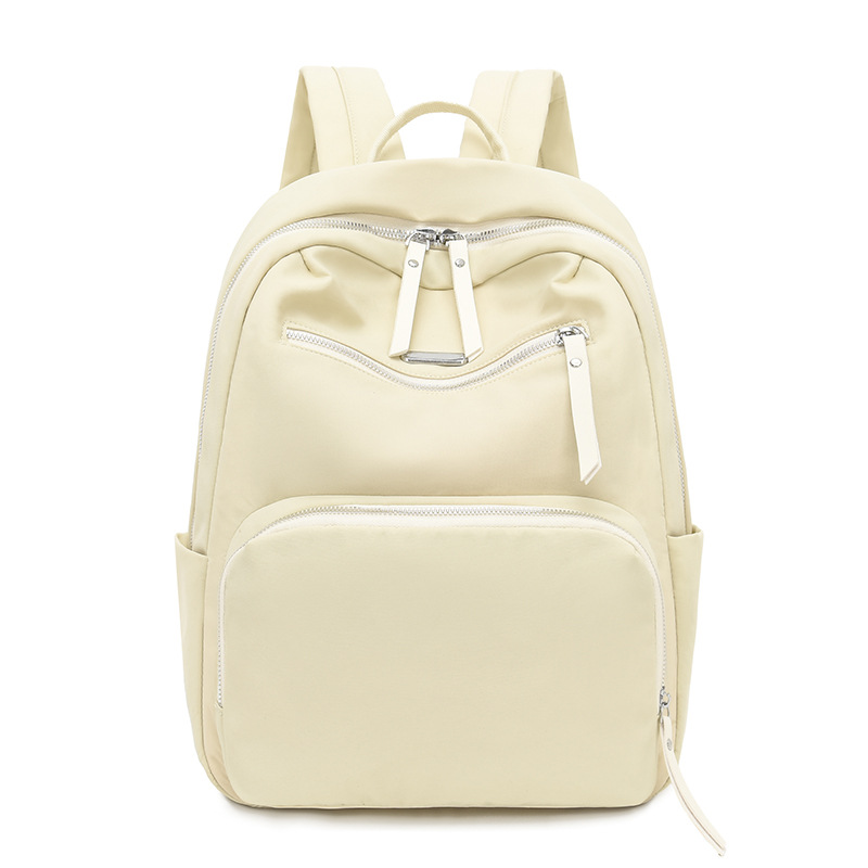 A new Korean version of a trendy and casual backpack for women, a large-capacity student backpack, and a fashionable Oxford fabric outdoor travel backpack Item Picture