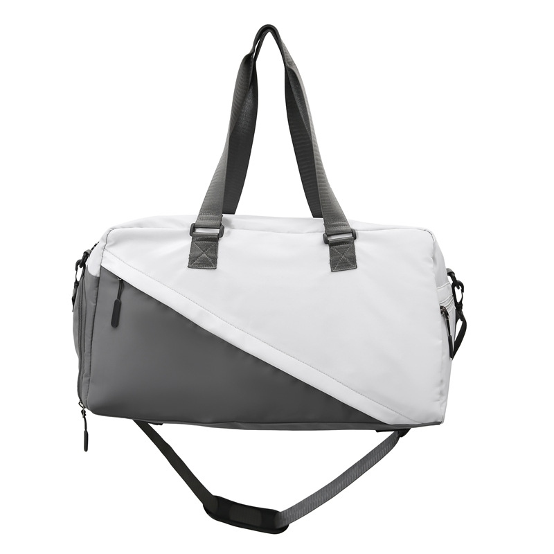 New sports and fitness bags for both men and women, dry-wet separated short-distance travel bags, lightweight and large-capacity carry-on luggage bags Item Picture