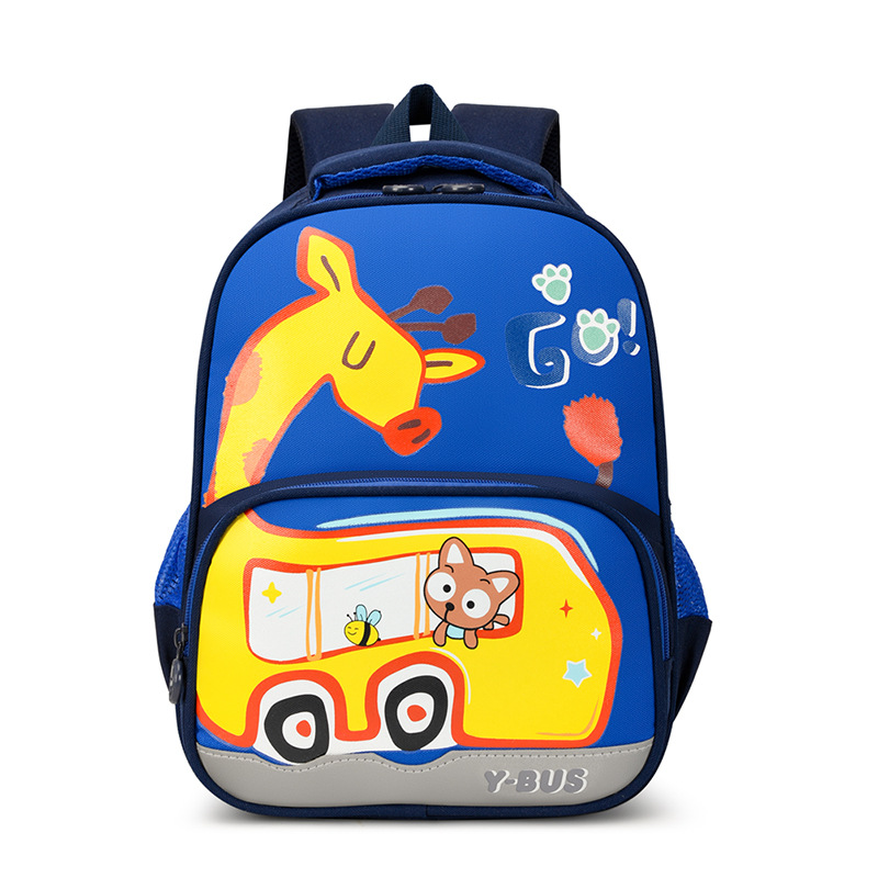 New fashionable cartoon backpack for boys in the senior and middle classes of kindergarten, high appearance level backpack, cute children's bag Item Picture