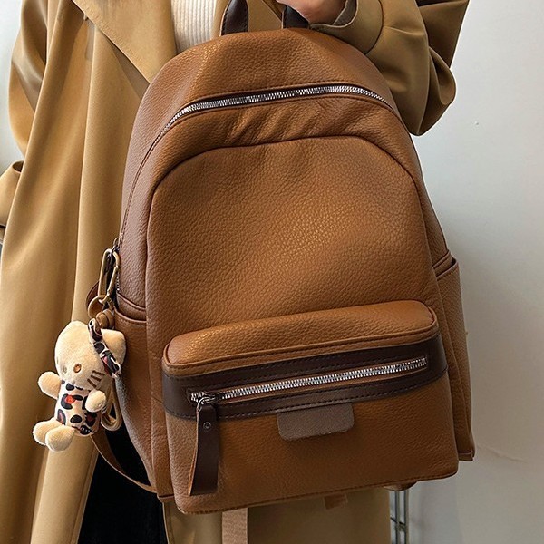 New autumn and winter backpack for women's casual travel, 2024 new large-capacity, laid-back style versatile backpack Specification drawing
