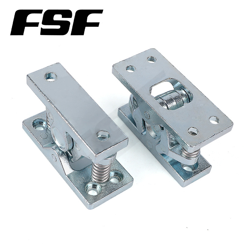 Zinc alloy strong door touch DK101 cabinet door strong touch bead buckle lock heavy-duty door stop door touch spring lock Specification drawing