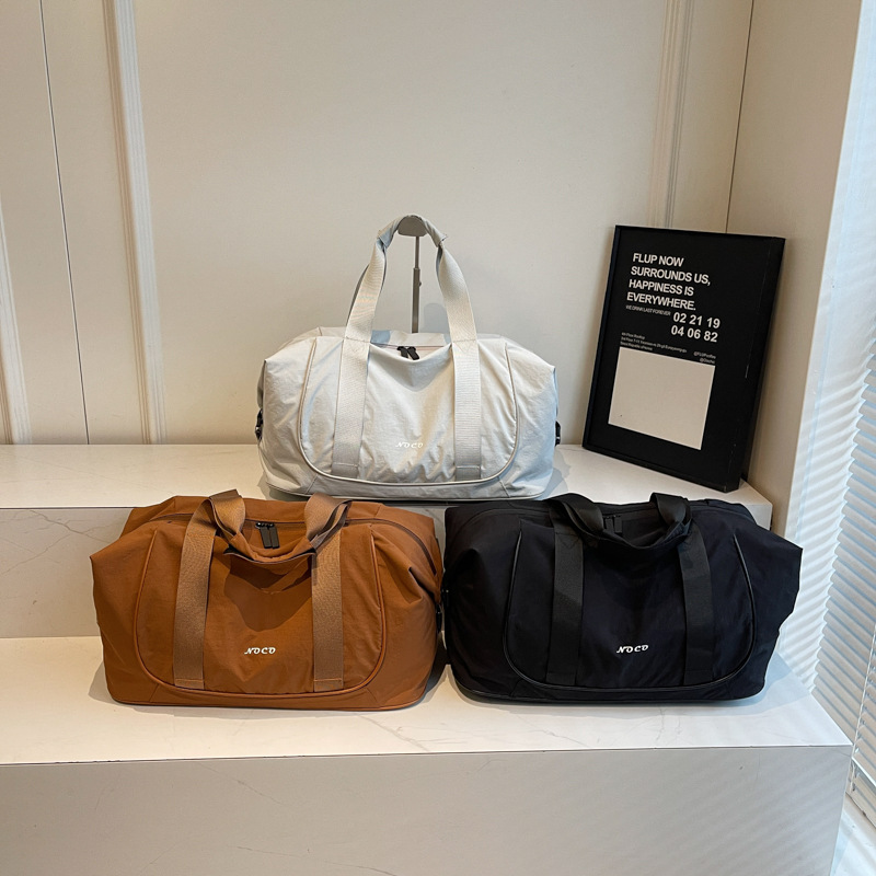 New portable travel bags for women in foreign trade, light, simple and casual swimming training bags, Korean-style outdoor sports and fitness bags details Picture