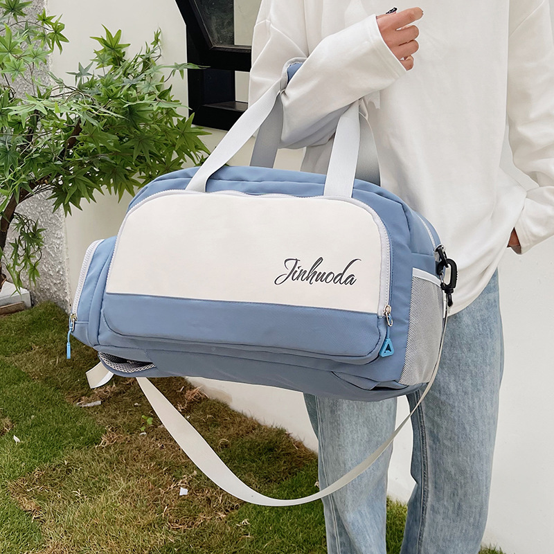 Fitness bag, women's sports backpack, multi-functional shoe compartment, large-capacity waterproof handbag, travel bag, swimming bag Application Scenario