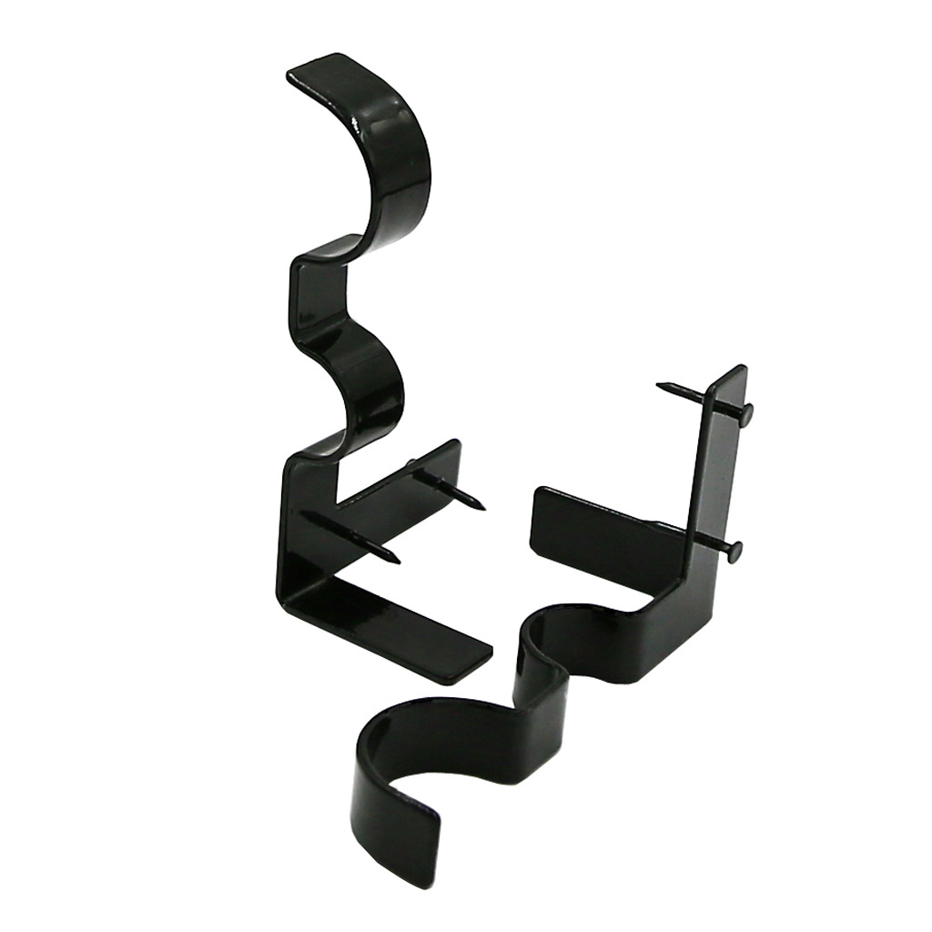 Creative Roman Rod bracket Curtain rod Brackets perforation-free curtain rod bracket Application Scenario