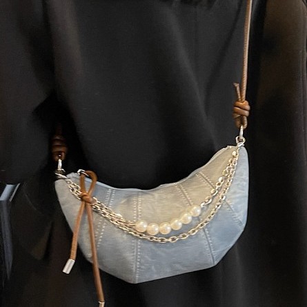 Retro casual Dumpling Bag for Women 2025 New Autumn Trend Versatile single-shoulder bag, niche fashion versatile crossbody bag Specification drawing