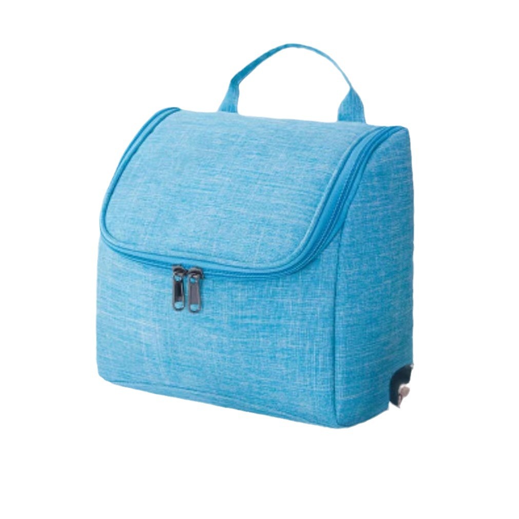 New Korean cationic toiletry bag with hooks, portable travel makeup bag, large-capacity cosmetics and bathroom storage bag Item Picture