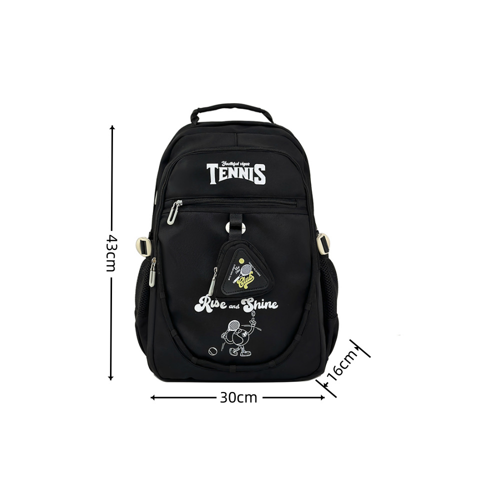 High-appearance-level large-capacity schoolbag for female primary school students in grades four, five and six to reduce burden and protect the spine, as well as backpacks for high school and college students Item Picture