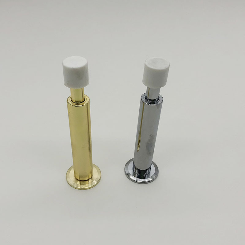 Wholesale solid long strip door top, household hardware tools, door stop accessories, extended and thickened copper door stoppers details Picture