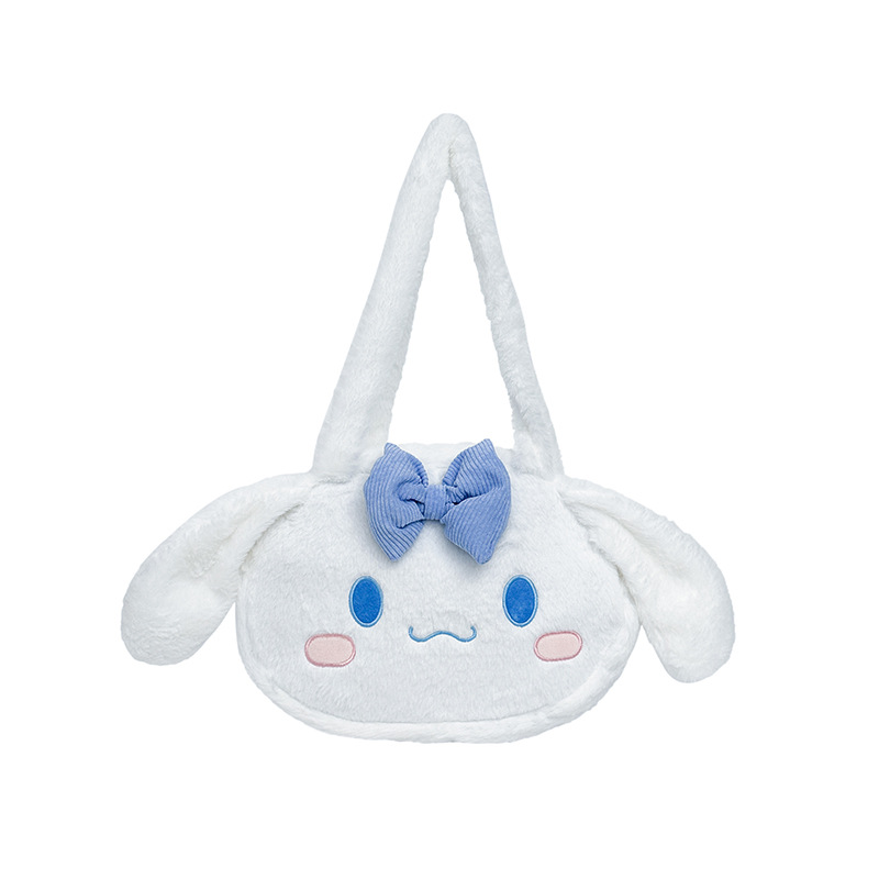 New cartoon cute doll bag, large-capacity single-shoulder hand-carry underarm bag, girlish daily backpack style Item Picture