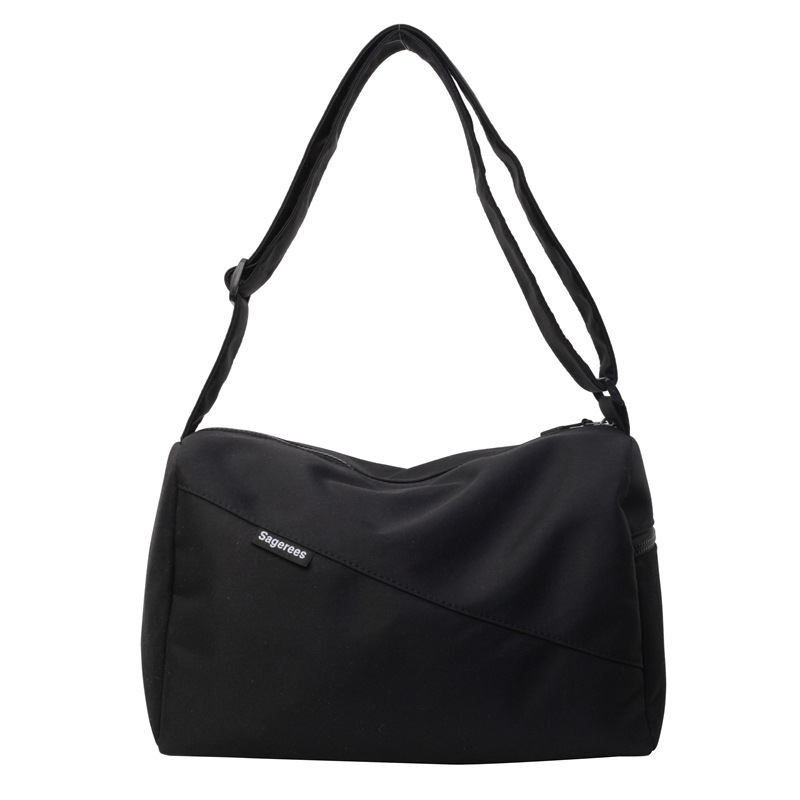 New casual large-capacity sports bag, fashionable and trendy travel single-shoulder crossbody bag, lightweight commuting storage bag for going out Item Picture