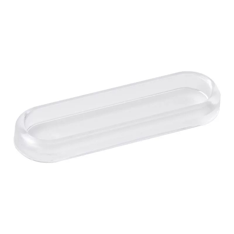 Sliding door handle without nails or holes, glass cabinet door handle, wardrobe self-adhesive sliding door, drawer transparent handle Item Picture